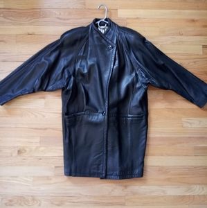COPY - Womens Black leather Coat